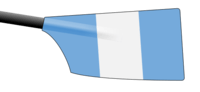 Image showing the rowing club's blade colours