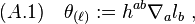 (A.1)\quad \theta_{(\ell)}:=h^{ab}\nabla_a l_b\;,