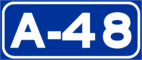 Autovía A-48 shield}}