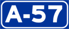 Autovía A-57 shield}}