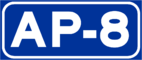 Autopista AP-8 shield}}