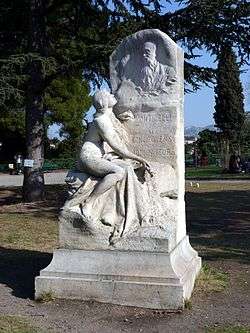 Tomb of Adolphe Joseph Thomas Monticelli designed by Auguste Carli in Marseille