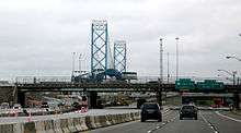 Photograph of the Ambassador Bridge and