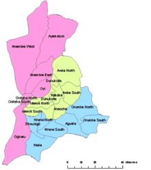 Anambra State LGA Map alt text