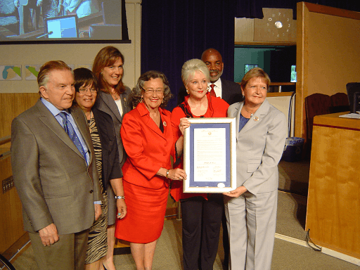 Angela Hill presented with New Orleans City Council Proclamation