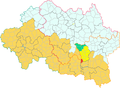 Location of Billy in the former canton of Varennes-sur-Allier