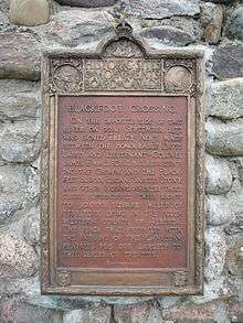 Blackfoot Crossing Historic Site Plaque