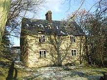 Stone-built house with slate roof