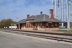 Burlington, Cedar Rapids and Northern Railroad Passenger Station