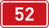 D52 Motorway shield}}