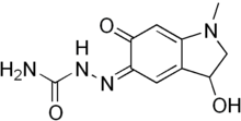 Structural formula of carbazochrome