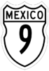 Federal Highway 9 shield