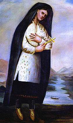 Painting of Kateri Tekakwitha