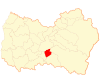 Map of Placilla commune in O'Higgins Region