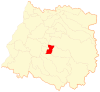 Location of the Yerbas Buenas commune in the Maule Region