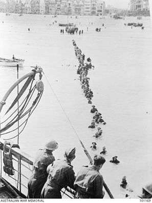 Allied evacuation of Dunkirk