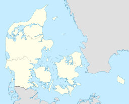 Located northwest of Copenhagen