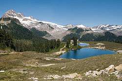 Elfin Lakes from Paul Ridge.