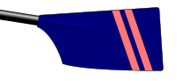 Image showing the rowing club's blade colours