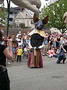 Anubis at the 2008 Fremont Solstice Parade