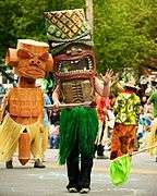 Tiki at the 2010 Fremont Solstice Parade