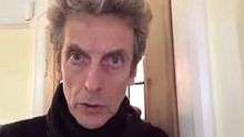 Peter Capaldi looking at camera