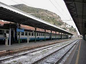 View of the platforms