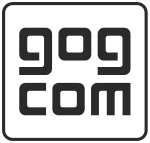 Stylised GOG.com lettering