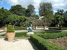 Formal garden in Golders Hill Park