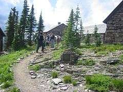 Glacier National Park Tourist Trails-Inside Trail, South Circle, North Circle