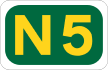 N5 road shield}}