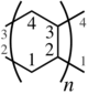 Regular double-strand organic polymer CRU.