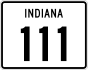 State Road 111 marker