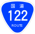 National Route 122 shield