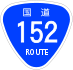 National Route 152 shield