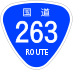 National Route 263 shield