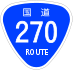 National Route 270 shield