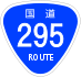 National Route 295 shield