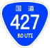 National Route 427 shield