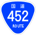 National Route 452 shield