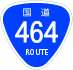 National Route 464 shield