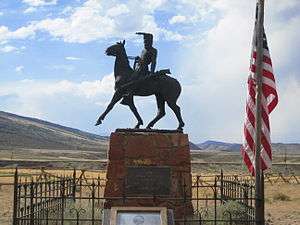 statue of Liver-Eating Johnson