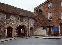 Kingsgate with St Swithun-upon-Kingsgate Church above