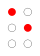 ⠑ (braille pattern dots-15)