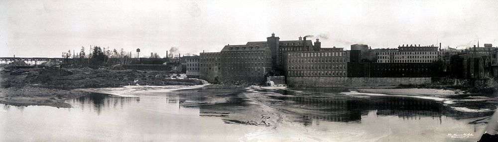 Lewiston Mills and Water Power System Historic District