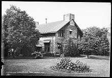 Palmer Log Cabin in 1905