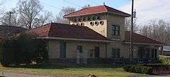 Illinois Traction System Mackinaw Depot