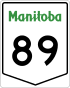 Manitoba Highway 89 shield