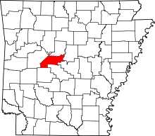 State map highlighting Perry County