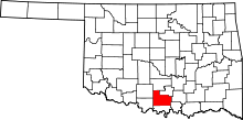 State map highlighting Carter County